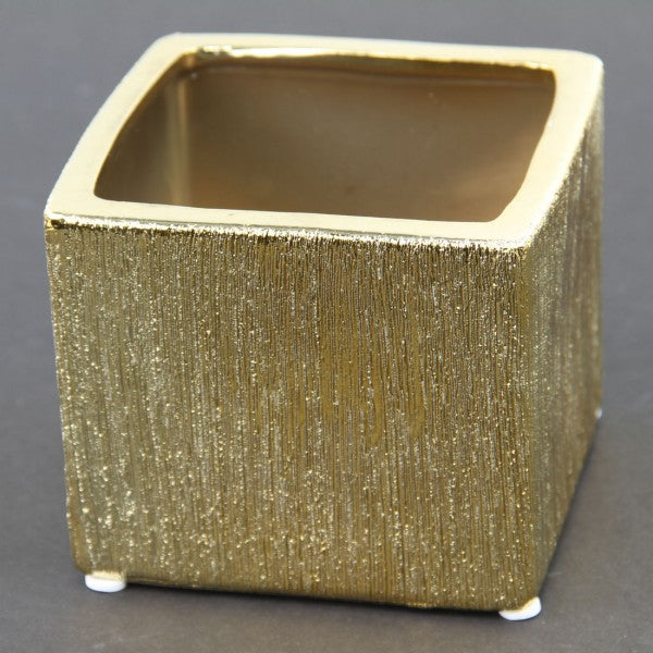 4"X4"X4"SQUARE GOLD