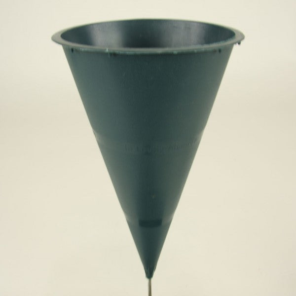 CEMETERY CONE PLASTIC X1 GREEN