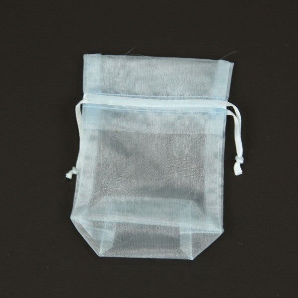 3.25"X5 SHEER BAG 3/PKG LT.BL