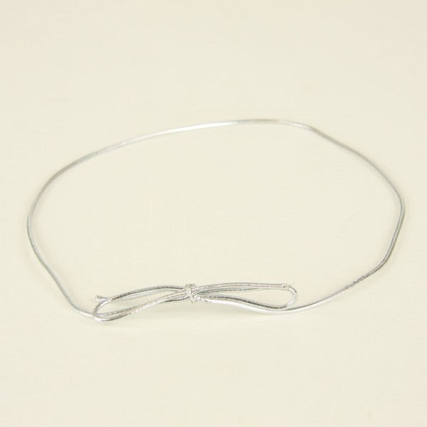 28" STRETCH LOOP 50/PKG SILVER