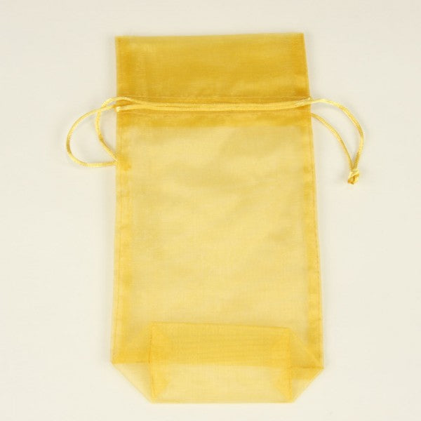 10.4"X5.6" GOLD ORGANZA BAG