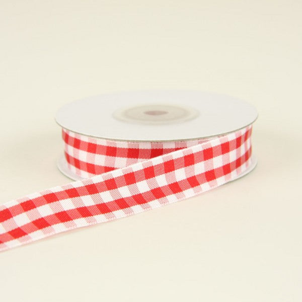 5/8" RED/WHITE CHECKER 15YD