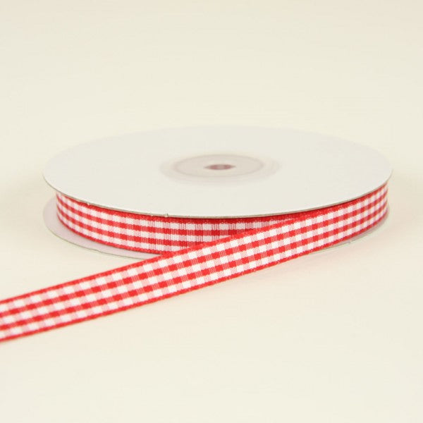 3/8" RED/WH CHECKER 25YD
