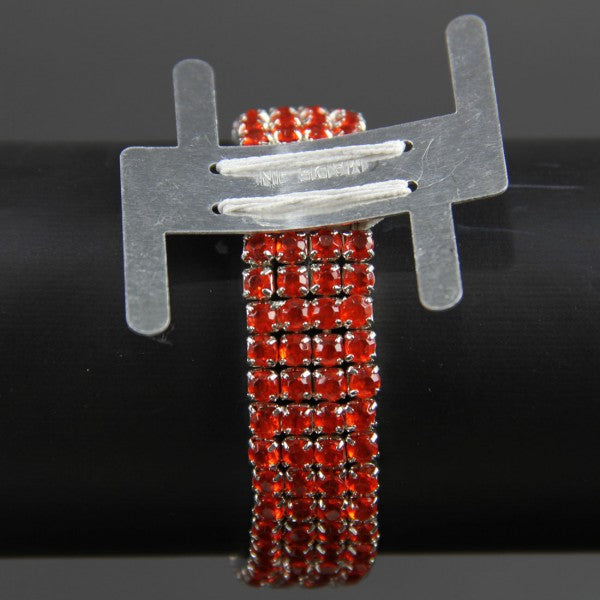 ELAST.RHINESTONE WRISTLET A25