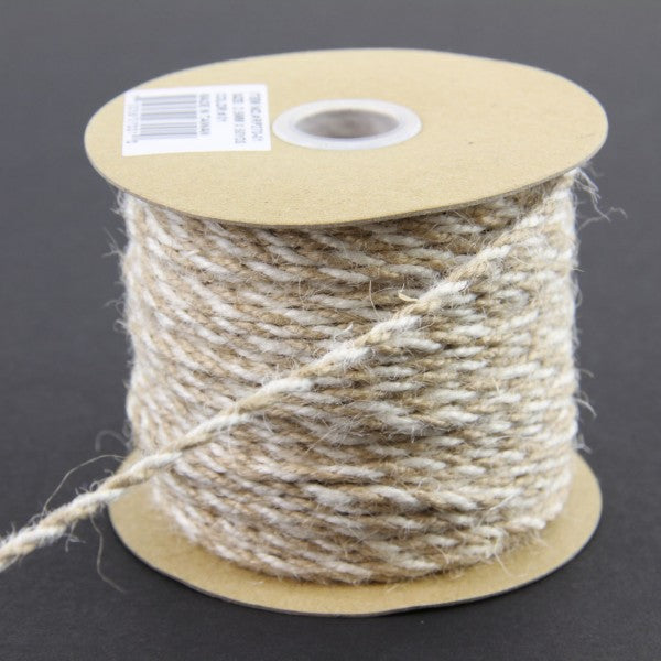 2.5MM IVO/NAT JUTE CORD 50YD