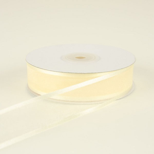 7/8" ORGANZA W/SATIN EDGE 25YD