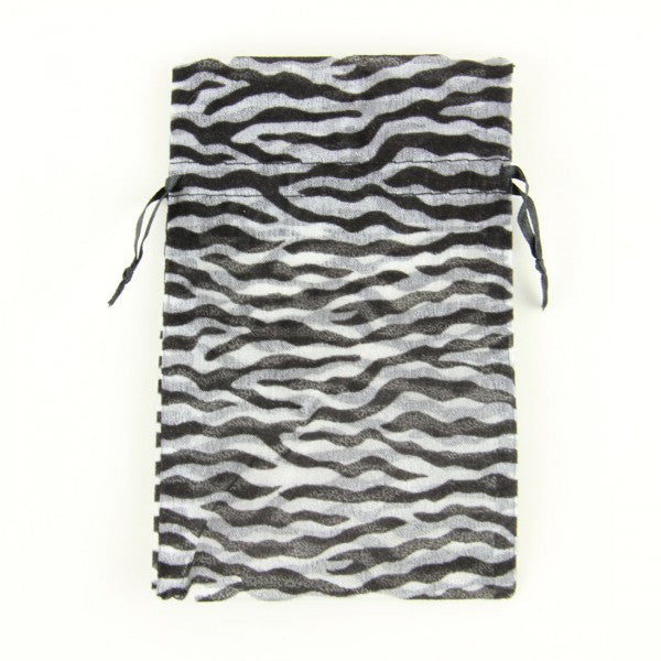 4"X6"WH.SHR/ZEBRA PRNT 12/PKG