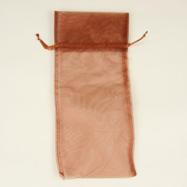 6.5"X15" COPPER MET.WINE BAG