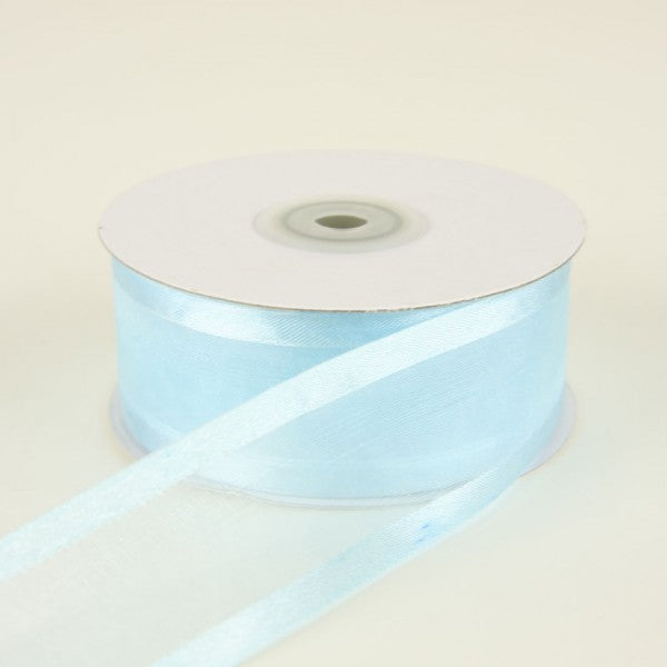 1.5" X 25 YD ORGANZA WITH SATIN EDGE RIBBON