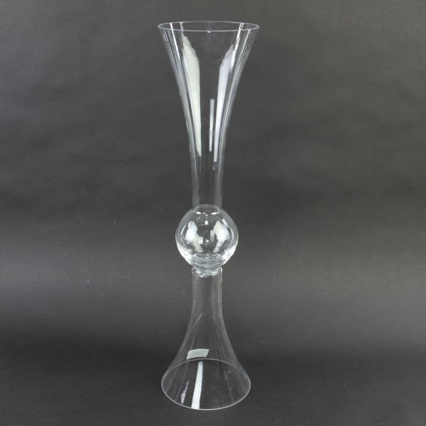 REVERSIBLE TRUMPET VASE CLEAR