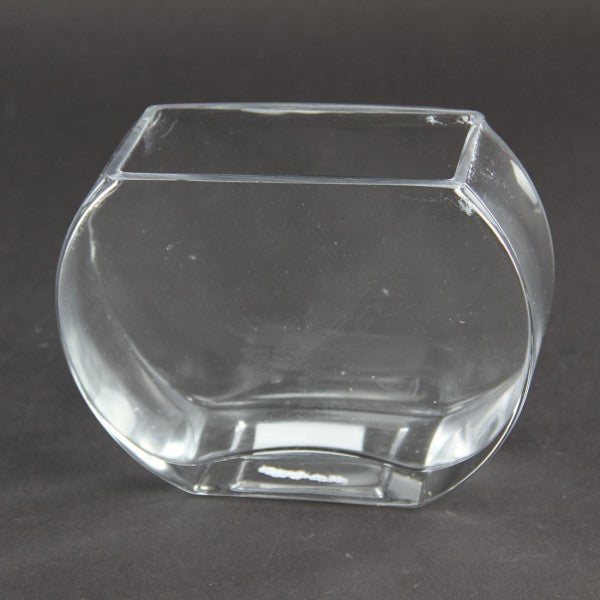 6"X2"X4.6"SQUARE MOON VASE