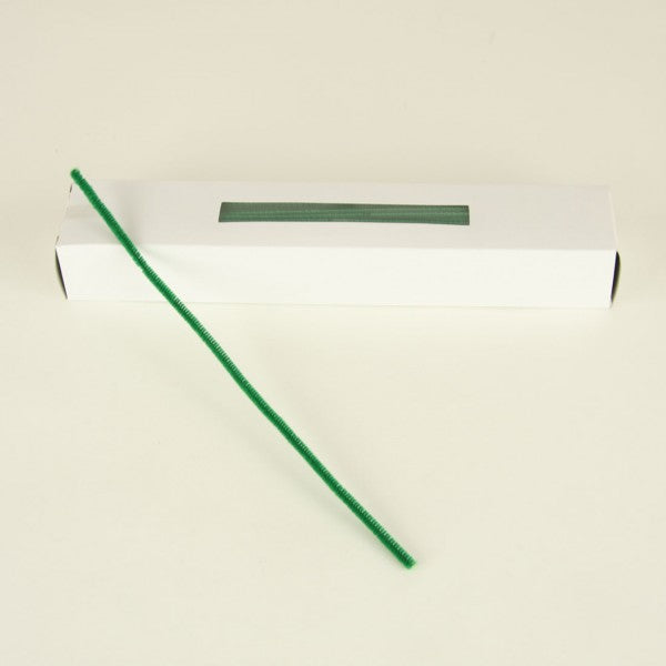 12"CHENILLE STEM X100 EMERALD