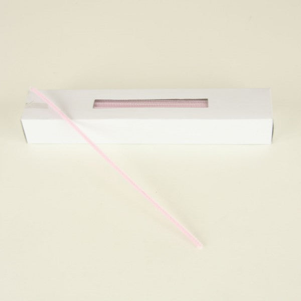 12"CHENILLE STEM X100 LT.PINK