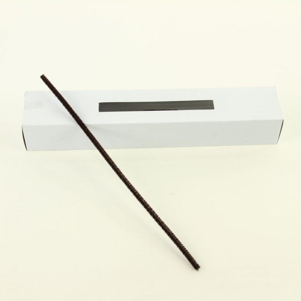 12"CHENILLE STEM X100 DK.BRWN