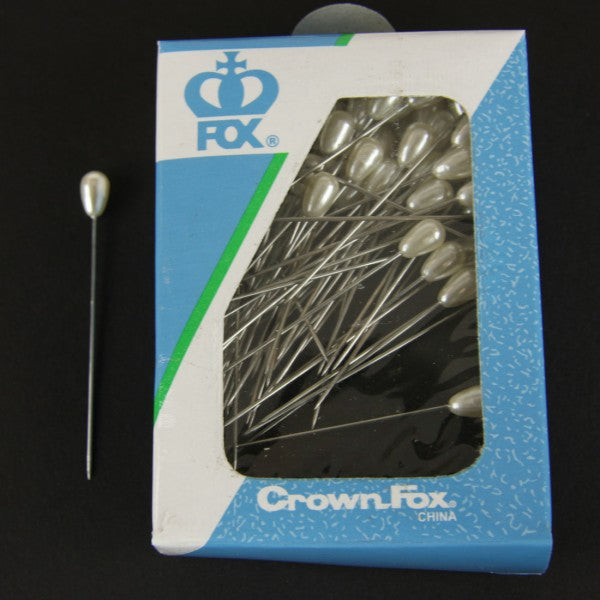CORSAGE  PIN PEARL X144 WHITE