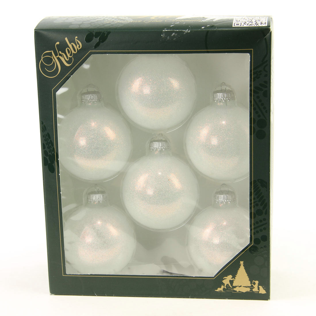 2 5/8"GLASS BALL 8/BX