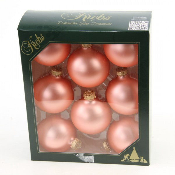 2 5/8" CORAL VELVET BALL 8/BX