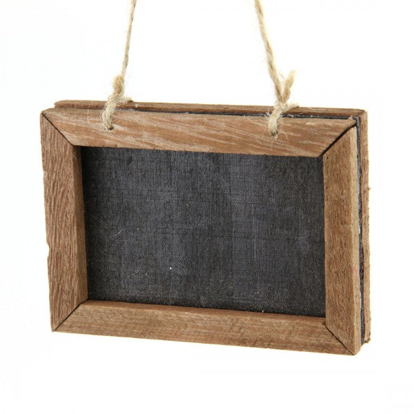 2.75"SM.CHALKBOARD ORN A5