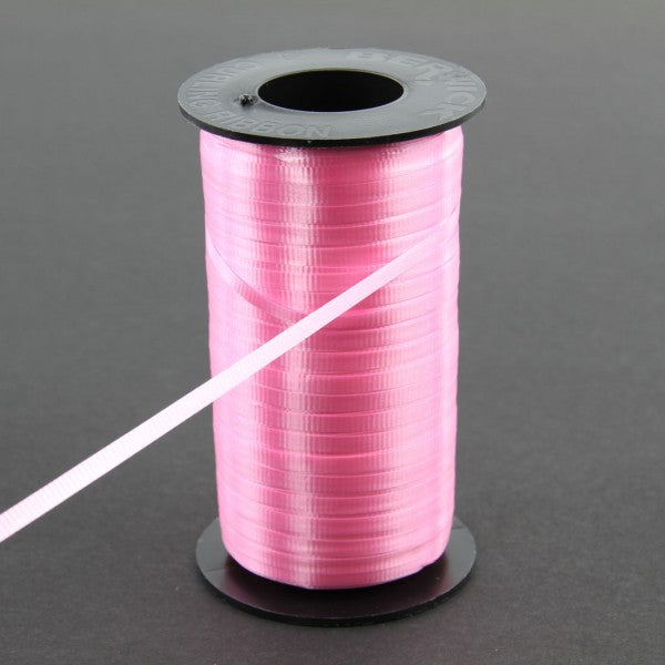 3/16"CURLY RIBBON 500YD AZALEA