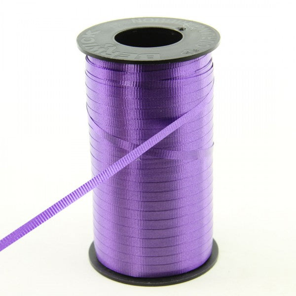 3/16"CURLY RIBBON 500YD PURPLE