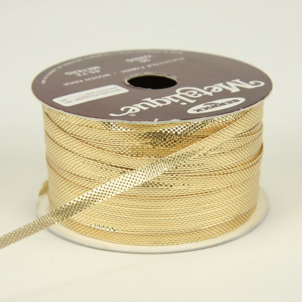 1/8" METALIQUE 50YDS   GOLD