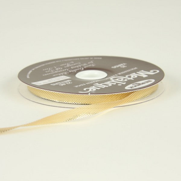 1/4" METALIQUE 25YDS GOLD