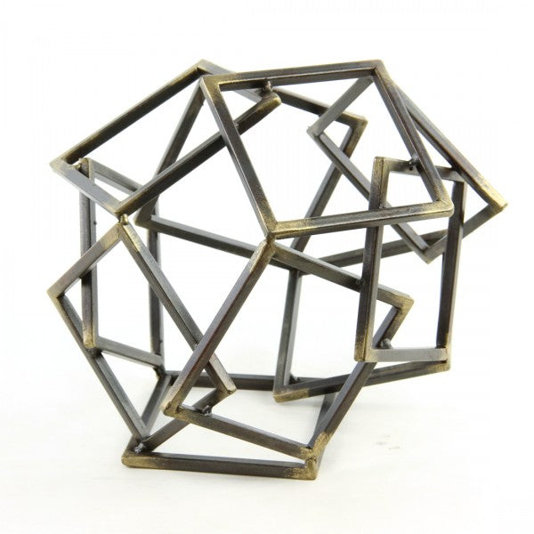 METAL TABLE DECO BLACK A25