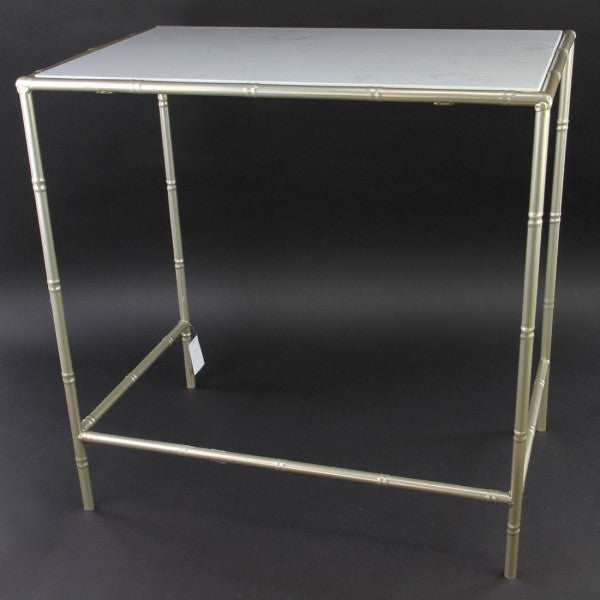 MTL/MARBLE PLANT STAND S3