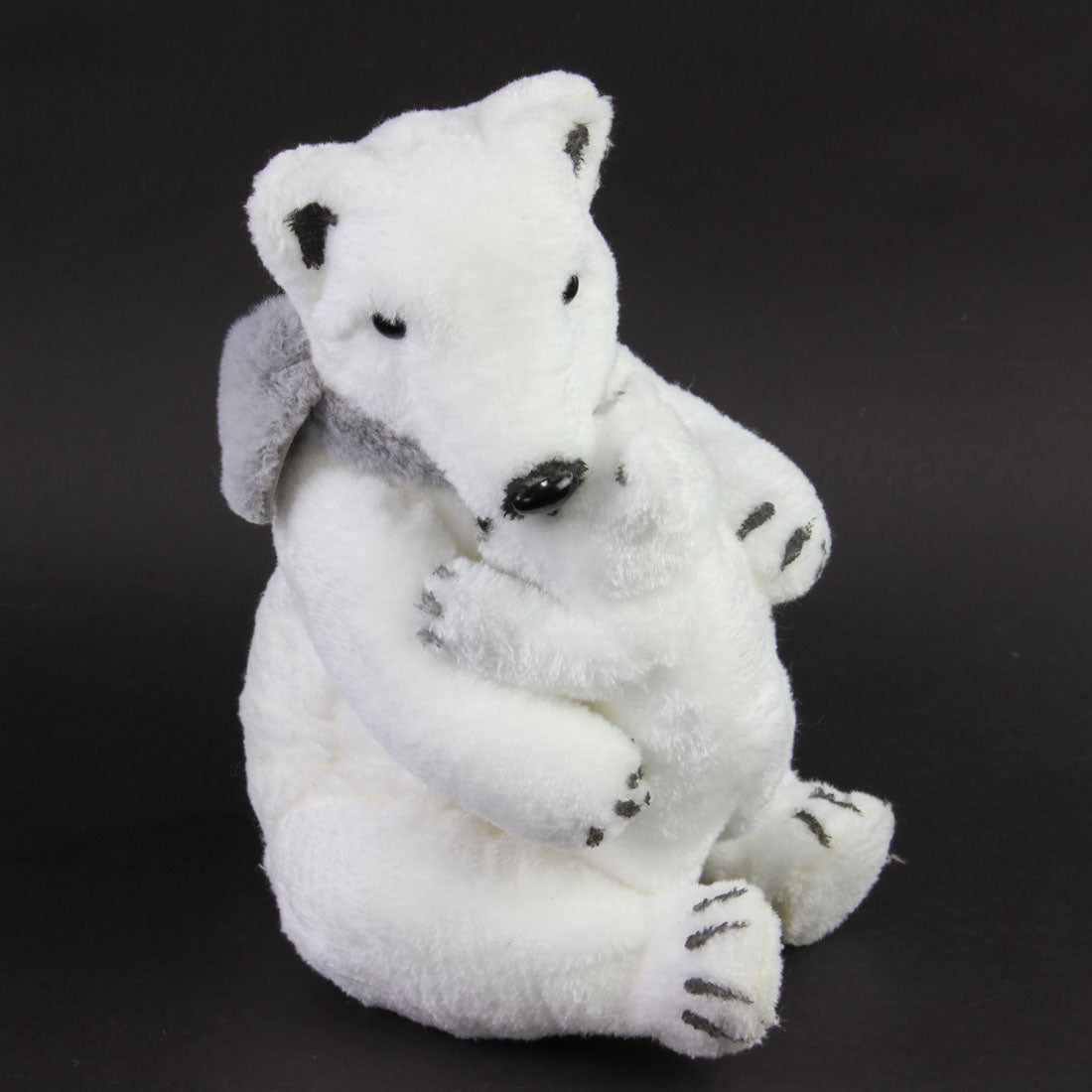 12.5"POLAR BEAR W/BABY