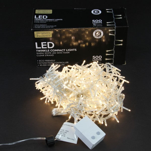 TWINKLE COMPACT LED LIT CLEAR
