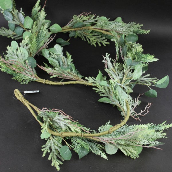 6'MIX PINE/BRY/EUC.GARLAND