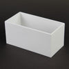 3.5"X3.75"X7.5"PLST.CONTAINER