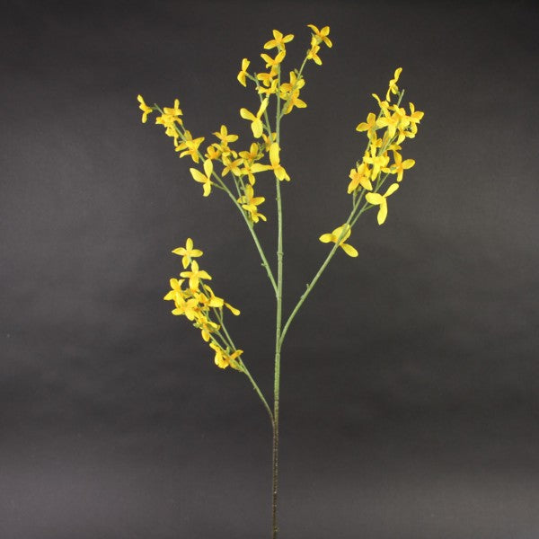 37" FORSYTHIA BRANCH YELLOW