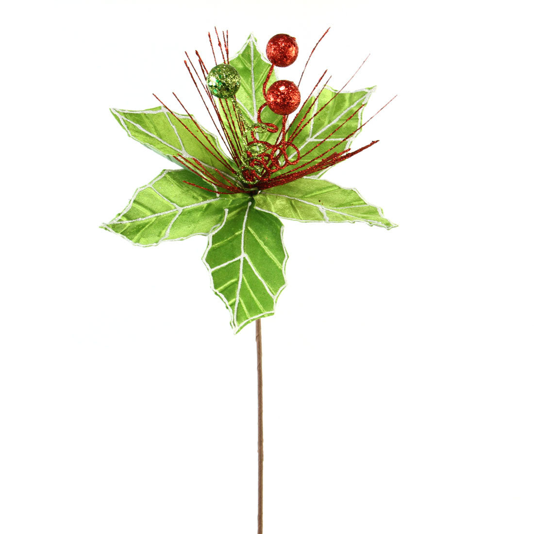 22"POINSETTIA STEM