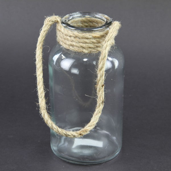 2.75"X7.75"ROUND GLASS JAR