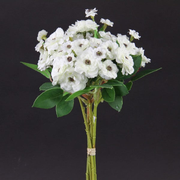13"ROSE BUNDLE X6 CREAM
