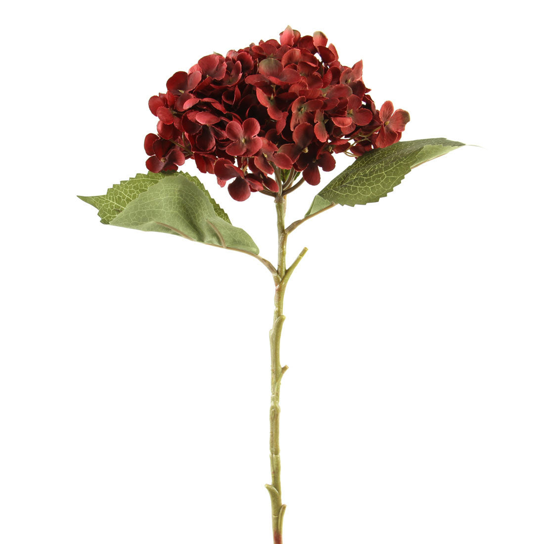 20.5"HYDRANGEA SPRAY BURGUNDY