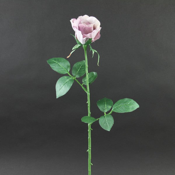 26"HALF OPEN ROSE SPRAY