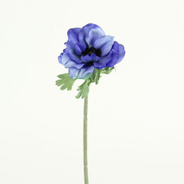 15"ANEMONE SPRAY BLUE