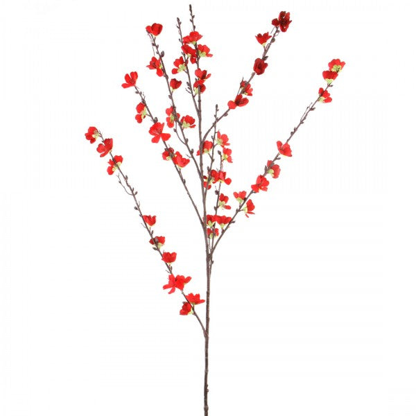 50"PLUM BLOSSOM SPRAY RED