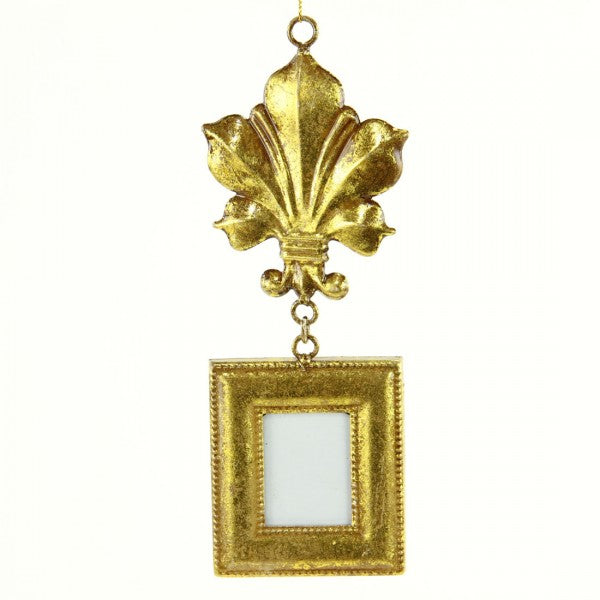 9"MET.FLEUR DE LIS FRAME A25