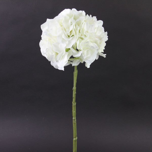 21"HYDRANGEA SPRAY WHITE