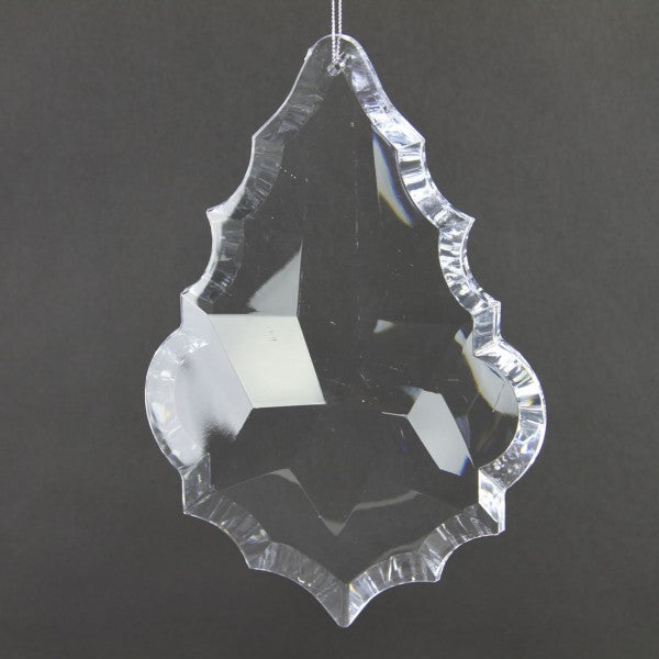 9.5"FAUX CRYSTAL ORNA A4