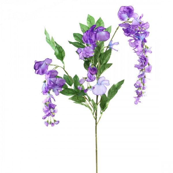 38"WISTERIA SPRAY X3 PURPLE