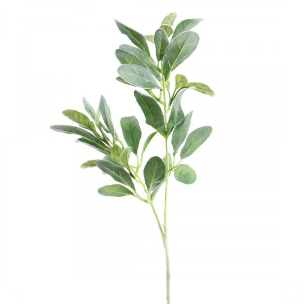28"LAMB'S EAR LEAF SPRAY GRN