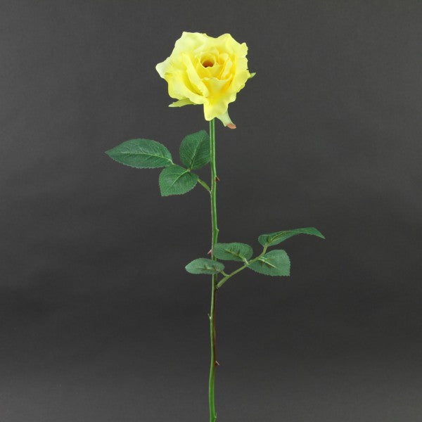 23"MD.ROSE SPRAY YELLOW