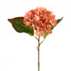 16"HYDRANGEA SPRAY CORAL