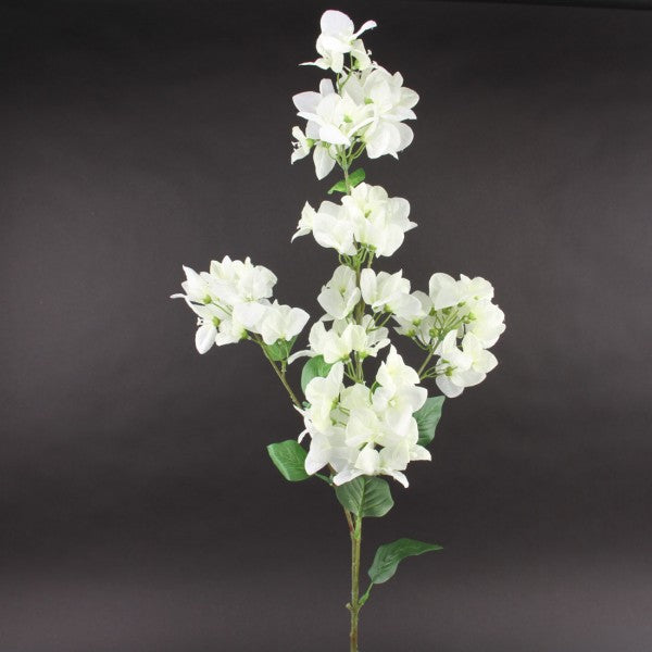 44"BOUGAINVILLEA SPRAY WHT