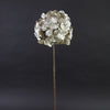 26"MTLC.HYDRANGEA SPRAY GOLD
