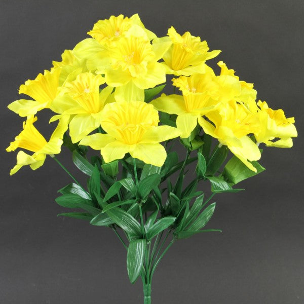 19"DAFFODIL BUSH X12 TT.YELL